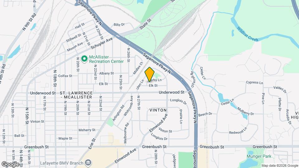 2806 Elk St Map and Location Details