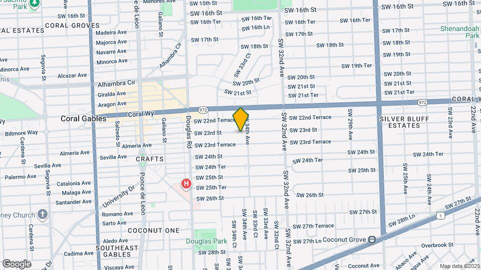 3420 SW 23rd St, Unit A3 Map and Location Details