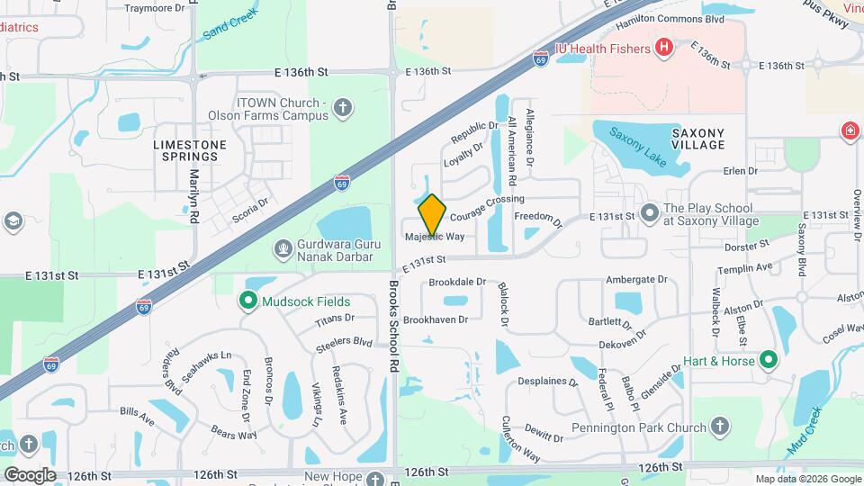 12587 Majestic Way Map and Location Details