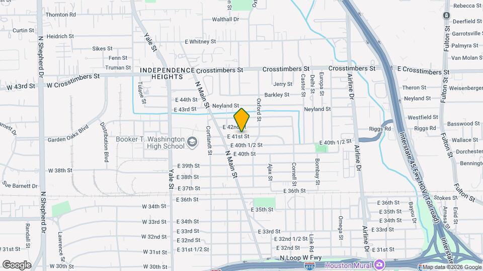 421 E 41st St Map and Location Details