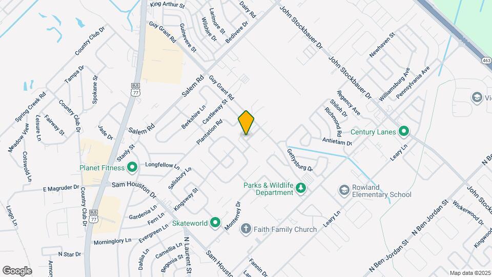 215 Chantilly St Map and Location Details