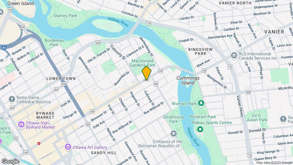 560-560 Rideau St Map and Location Details