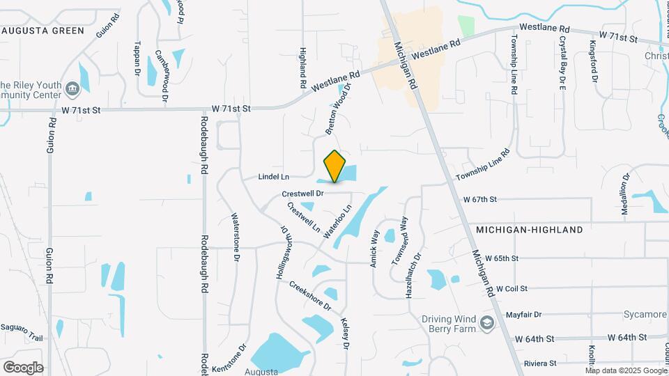 3146 Crestwell Dr Map and Location Details