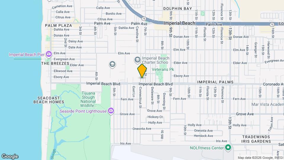 1087 Connecticut St Map and Location Details