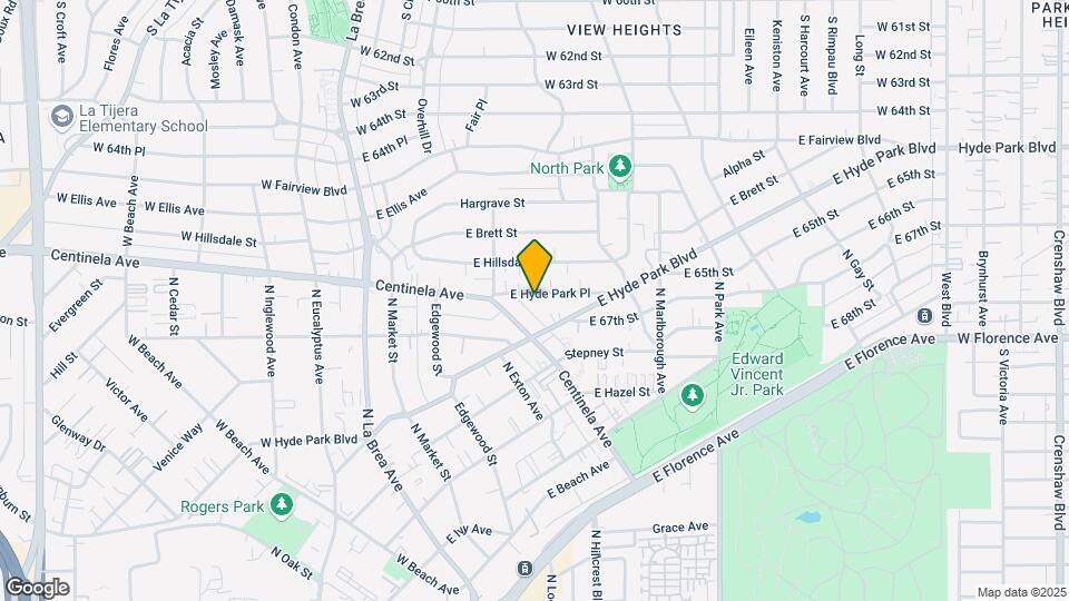 534-536 Hyde Park Pl Map and Location Details