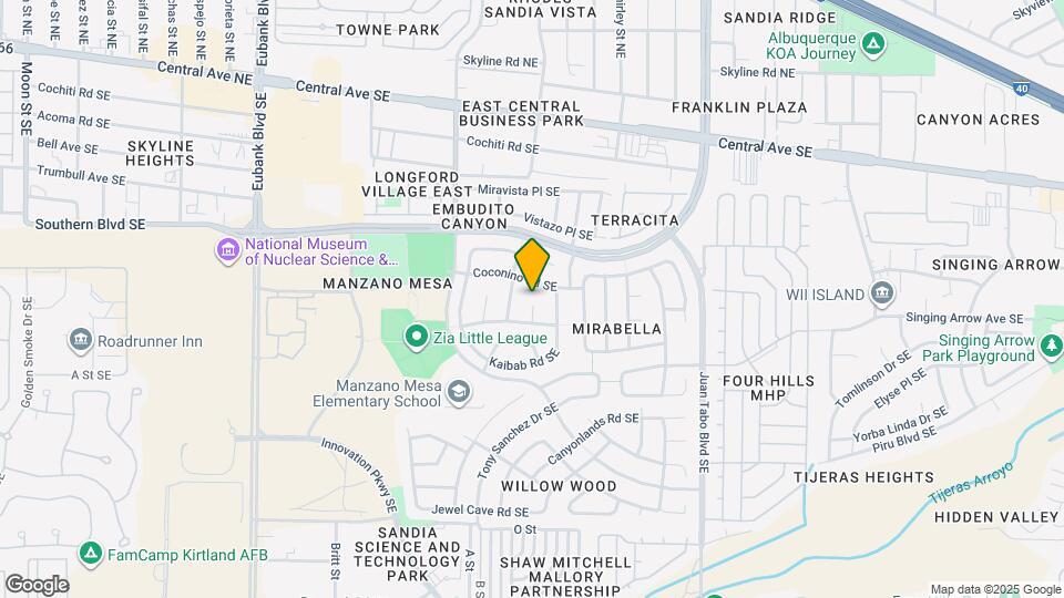 501 Lassen Ct SE Map and Location Details