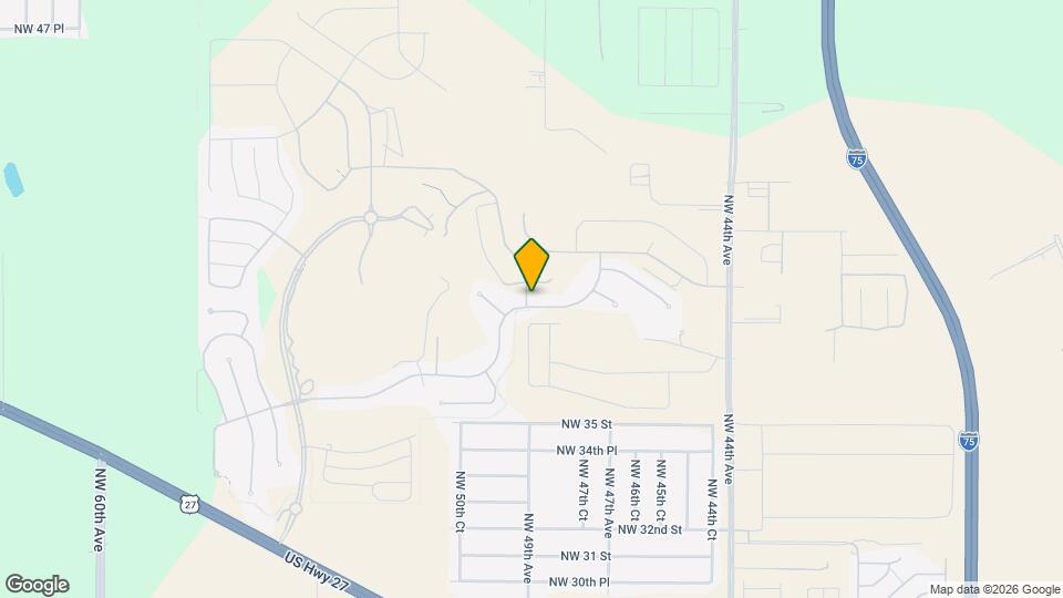 4859 NW 35th Ln Rd Map and Location Details