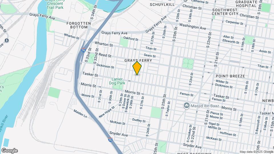 1529 S 28th St Map and Location Details