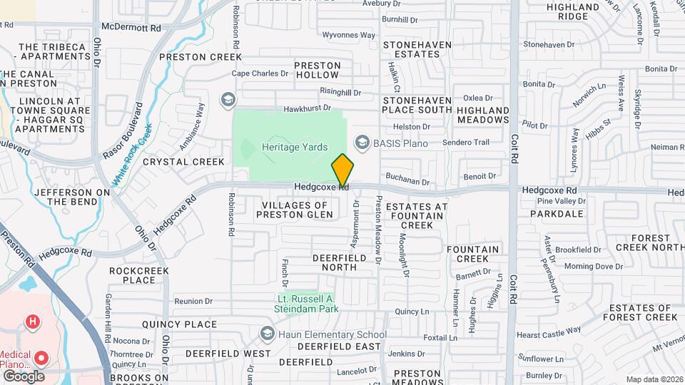 4501 Aspen Glen Rd Map and Location Details