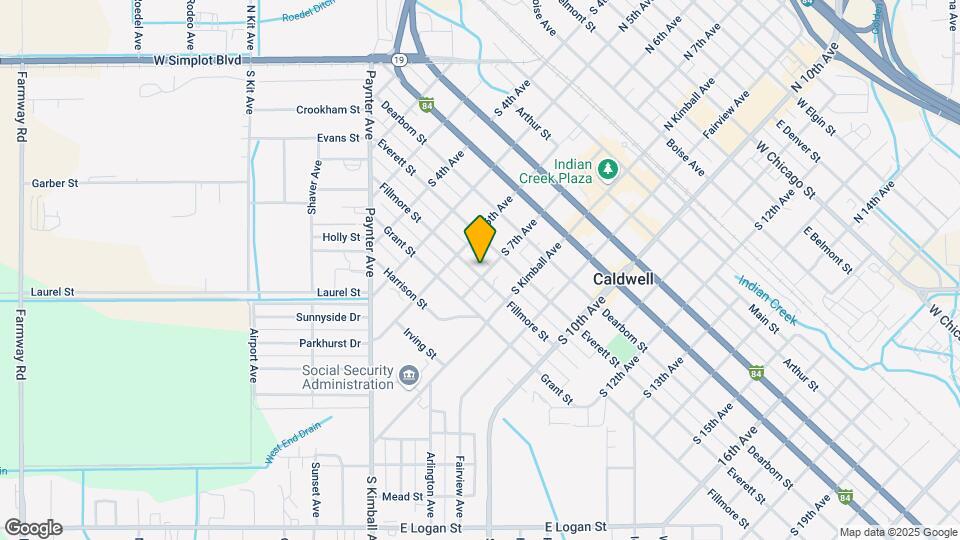 624 S 7th Ave Map and Location Details