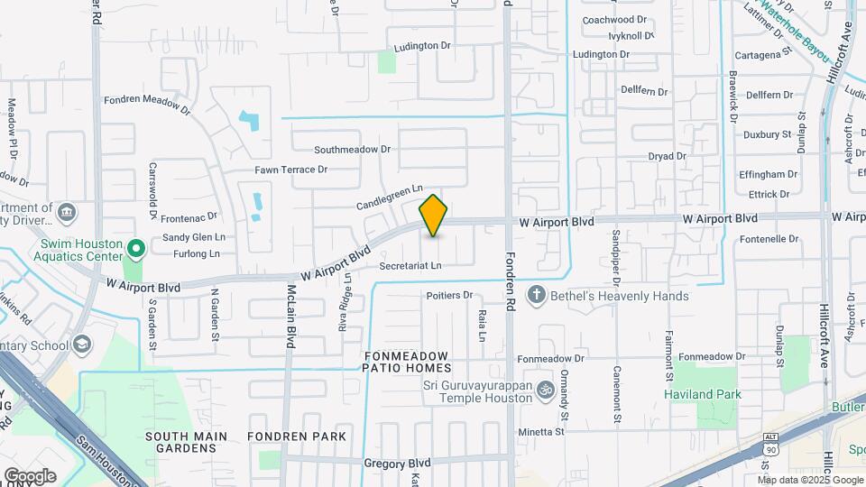 12322 Split Rail Ln Map and Location Details