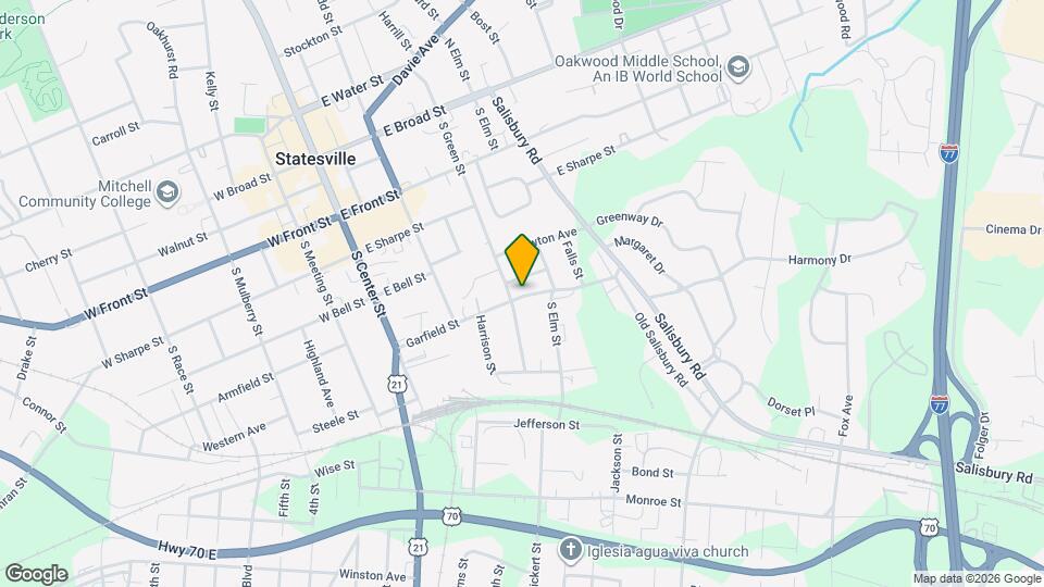 307 Garfield St Map and Location Details