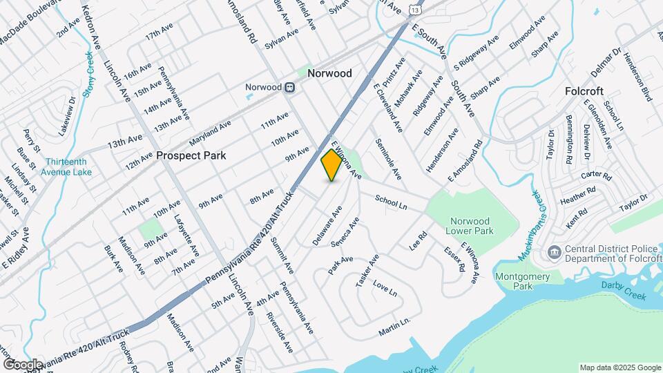 532 Mohawk Ave Map and Location Details