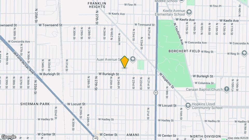 3123 N 24th St Map and Location Details