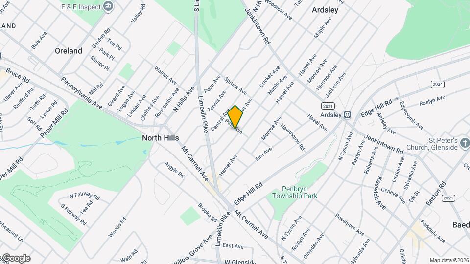 268 Maple Ave Map and Location Details