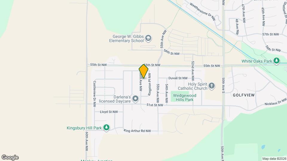 5332 56th Ave NW Map and Location Details