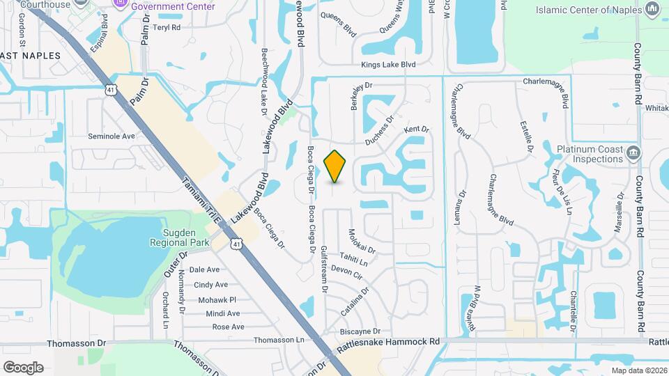 2074 Pine Isle Ln Map and Location Details