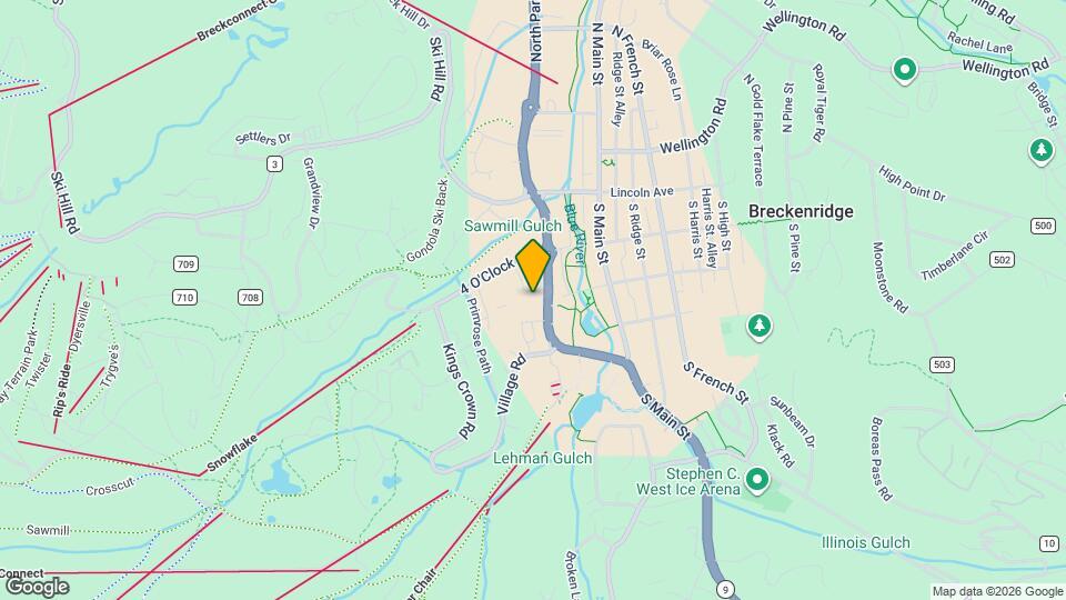 305 S Park Ave, Unit 300-Cimarron Mapa y Detalles de la Ubicación