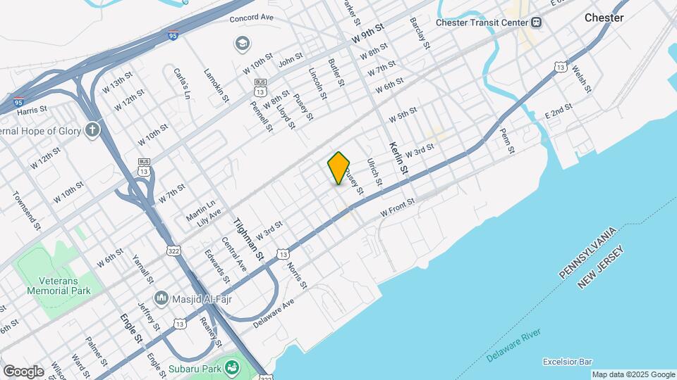 921 W 3rd St Map and Location Details