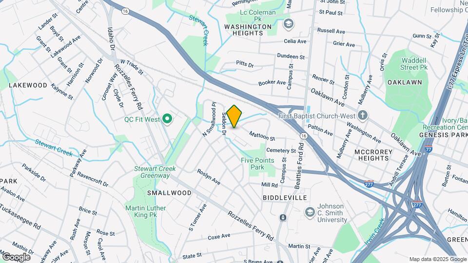 640 Ethridge Pl Map and Location Details