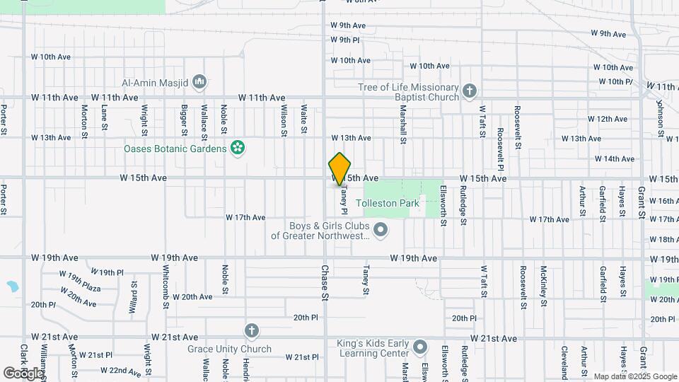 1526 Taney Pl Map and Location Details