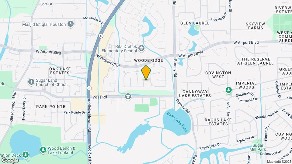 11539 Whittier Bridge Ln Map and Location Details
