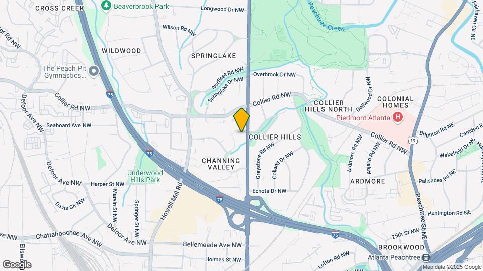 1930 Northside Dr NW Map and Location Details