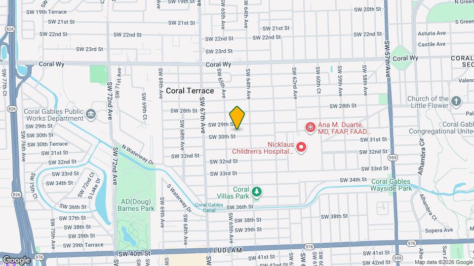 6441 SW 30th St Map and Location Details