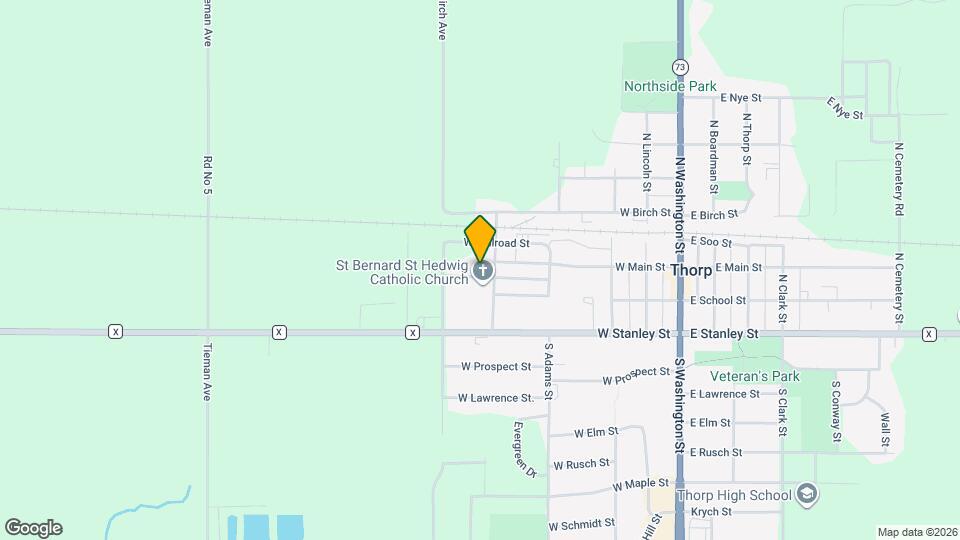 502 W School St Map and Location Details