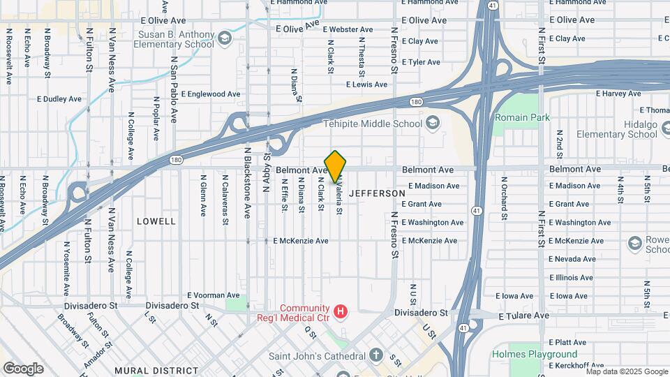 435 N Valeria St Map and Location Details