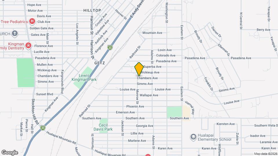 2601 Chambers Ave Map and Location Details