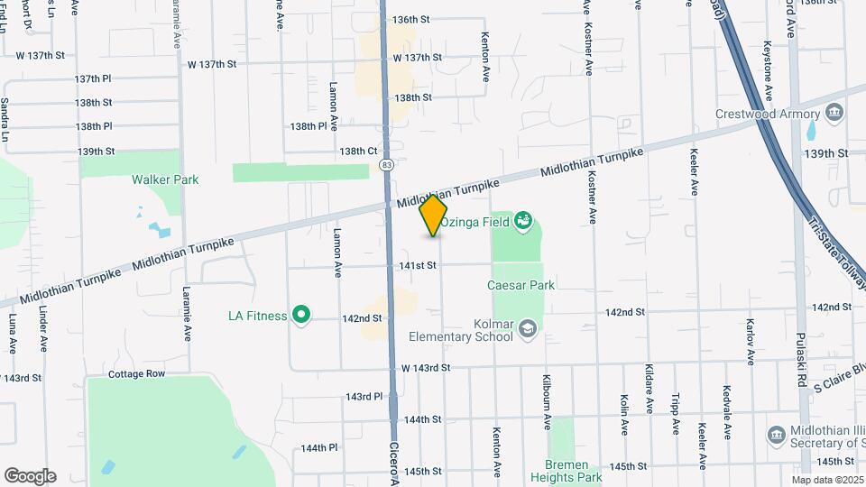 14042 Kilpatrick Ave Map and Location Details
