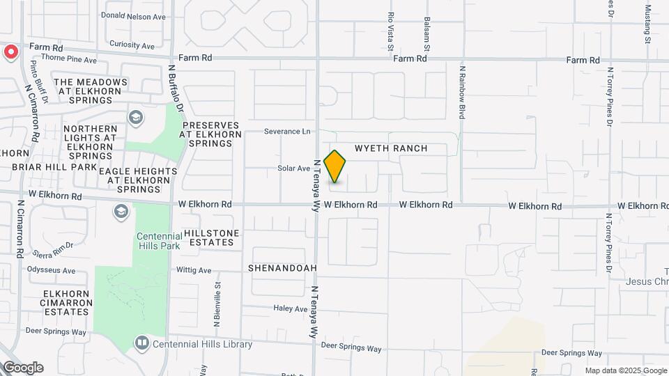 7286 Mt Kearsarge St Map and Location Details