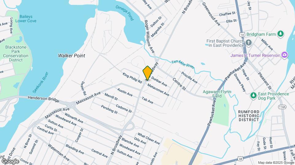 406 N Broadway, Unit Rumford 1R Map and Location Details