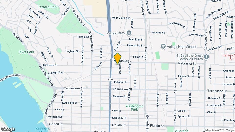 326 Arkansas St, Unit 326 C Arkansas St Vallejo Map and Location Details