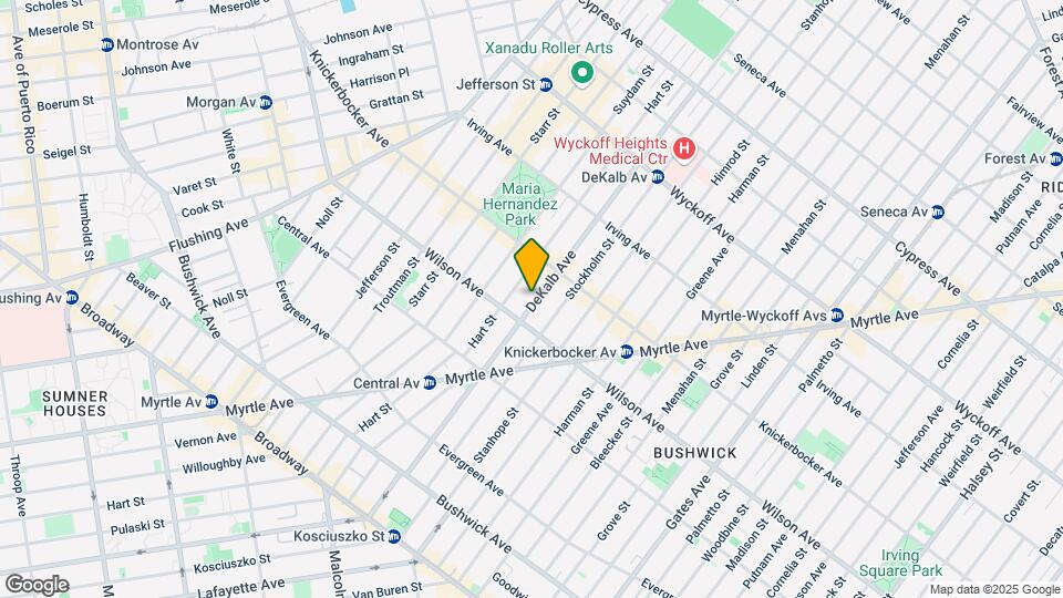 1427 Dekalb Ave Map and Location Details
