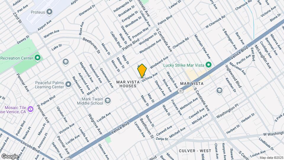 3670 May St Map and Location Details