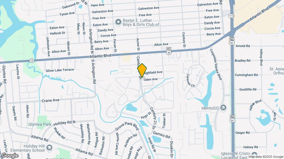 8101 Oden Ave Map and Location Details