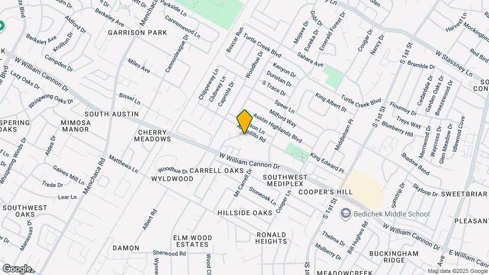 1208 Gingerlily Cove Map and Location Details