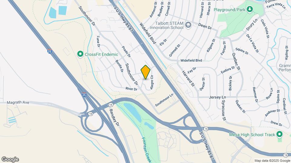 7135 Prado Dr Map and Location Details