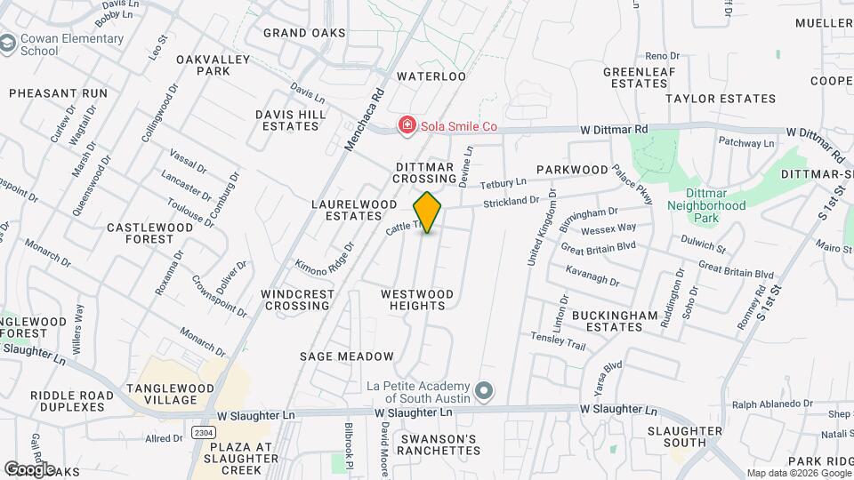 8901 Jesse James Dr Map and Location Details