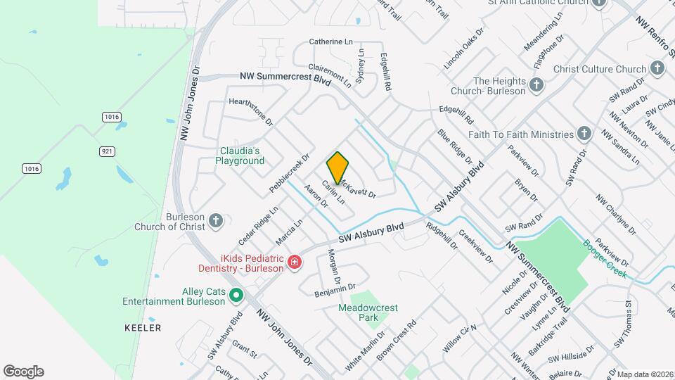 956 Carlin Ln Map and Location Details