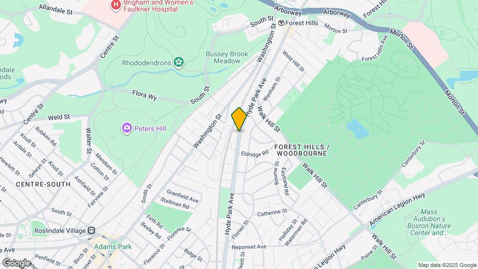 241 Hyde Park Ave Map and Location Details