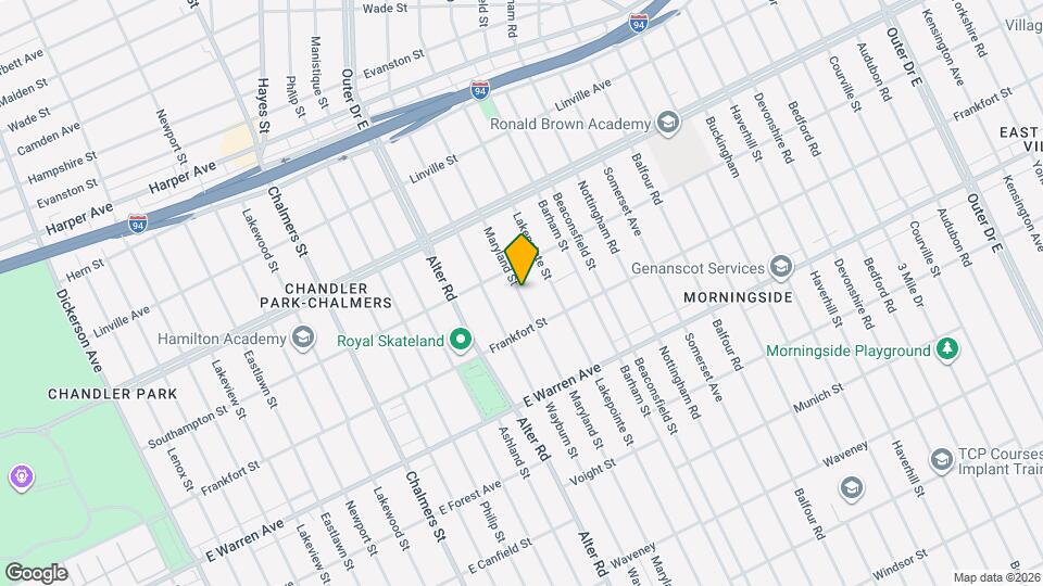 5276 Maryland St Map and Location Details