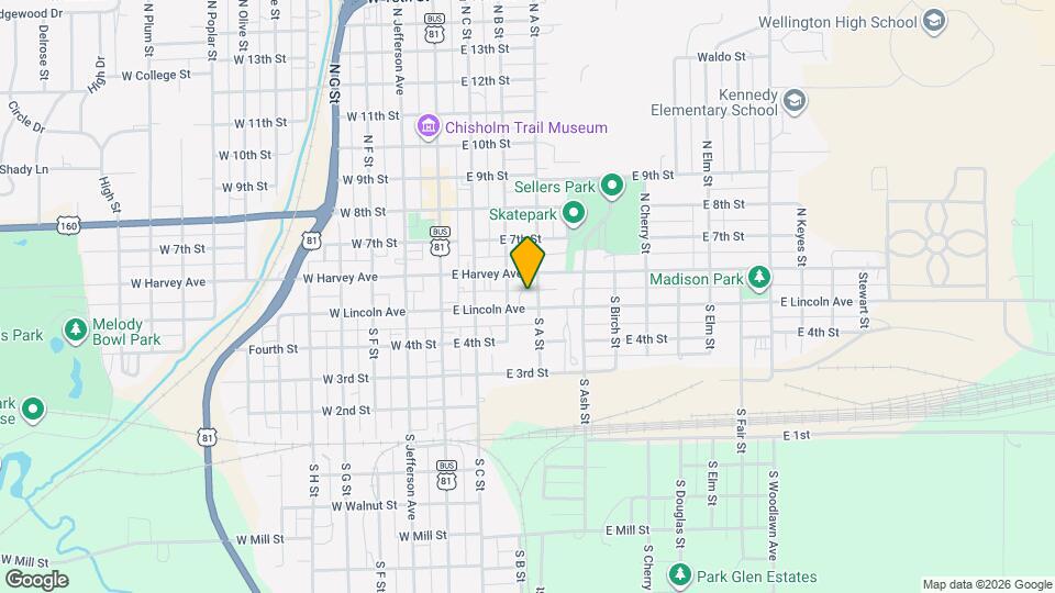 313 E Lincoln Ave Mapa y Detalles de la Ubicación