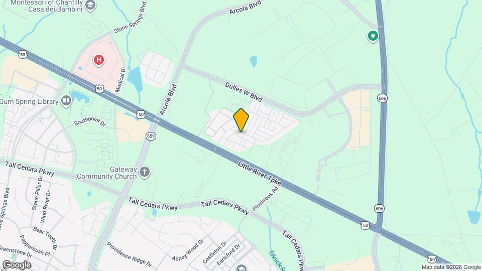 42577 Burbank Terrace Map and Location Details