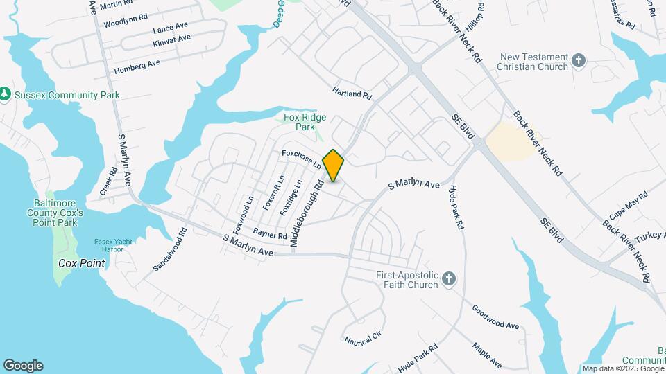 Foxridge Townhomes Map and Location Details
