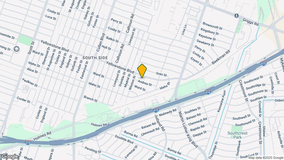 4923 Andrea St Map and Location Details
