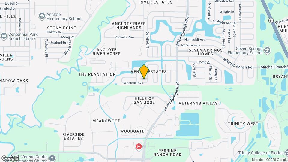 3106 Vanceboro St Mapa y Detalles de la Ubicación