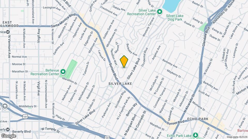 1412 Elevado St, Unit 1412 Elevado St., Los Angeles,  CA 90026 Map and Location Details